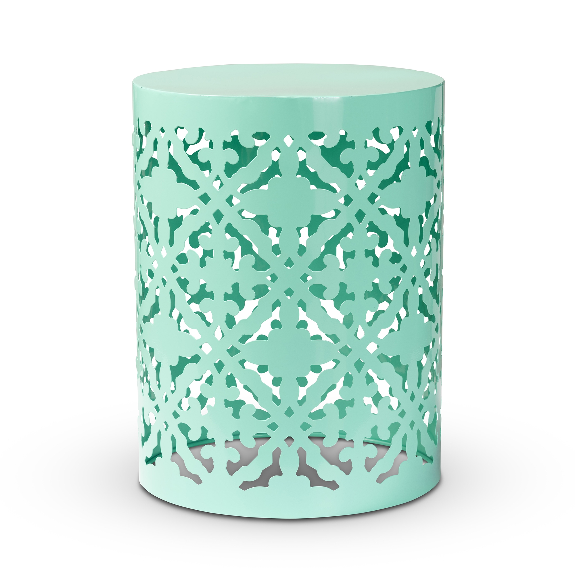 Baxton Studio Jamila Modern and Contemporary Aqua Finished metal